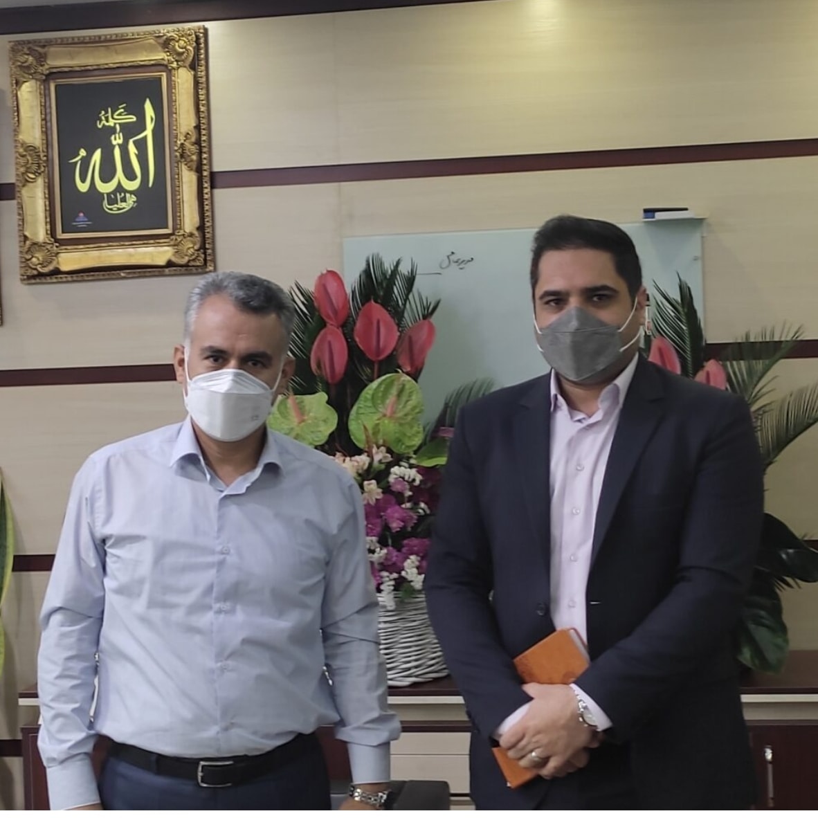 پیام تبریک مدیر عامل تکین کو در خصوص انتصاب مدیر عامل جدید شرکت نفت مناطق مرکزی ایران 